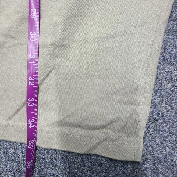 Vintage Studio Slack-Style Capri Pants Women's 12 L (Beige/Tan) - Picture 6 of 8